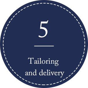 5 Tailoring and delivery
